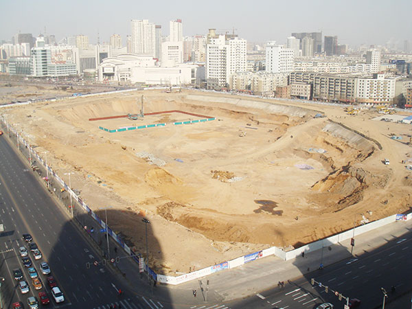 中國(guó)供銷(xiāo)東北商貿(mào)城一期B21#樓觸探項(xiàng)目